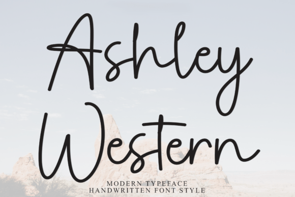 Ashley Western: A Script Font for Modern Marketing Campaigns