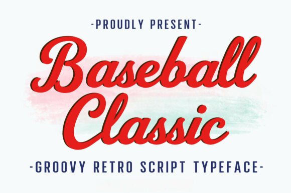 Baseball Classic: A Retro Script Font With Editorial Warmth