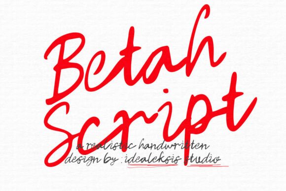 Betah Script: A Font That Breathes Life Into Editorial Pages