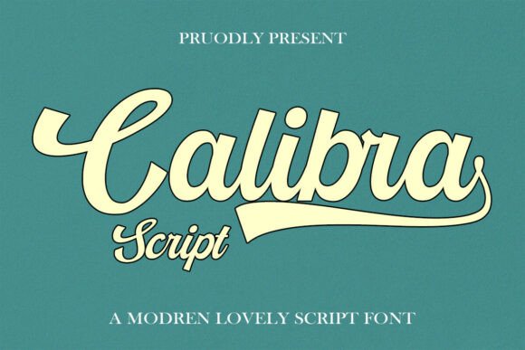 Calibra Script: A Craft Maker’s Favorite Handwritten Font