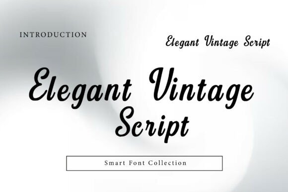 Crafting with Elegant Vintage Script: A Font for Beautiful Products