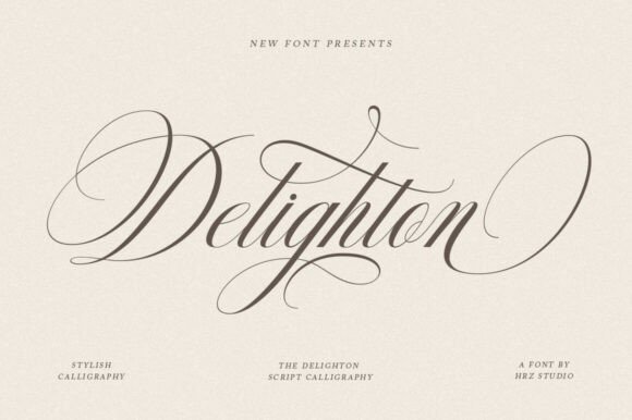 Delighton Script: A Font Designed for Campaigns That Demand Attention