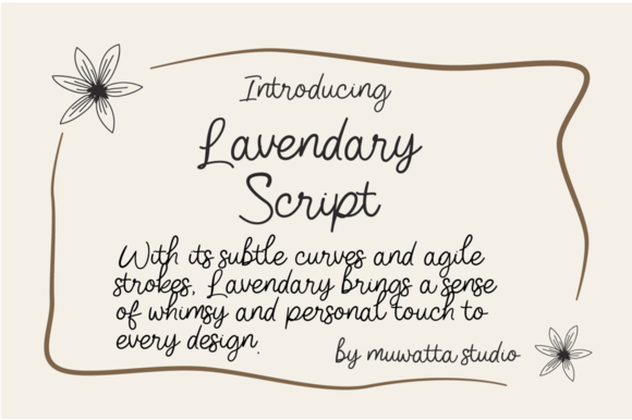 Lavendary Ground Script: A Typeface for Your Growing Brand