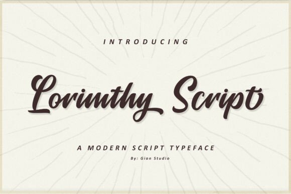 Lorimthy Script: A Digital Designer’s Modern Typeface Tool