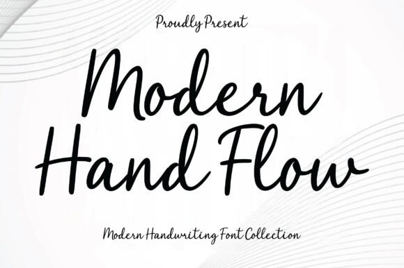 Modern Hand Flow Font: Elevating Campaigns with Authentic Typography