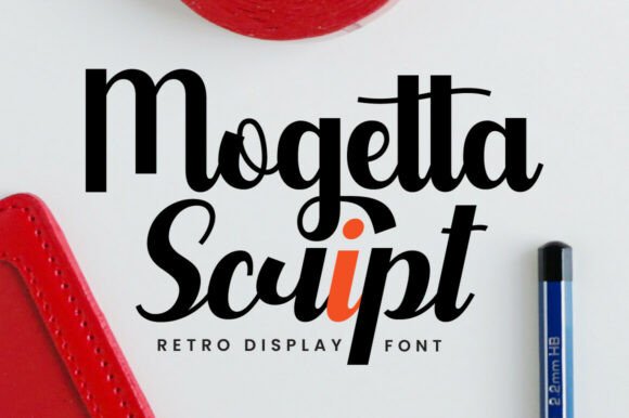 Mogetta Script: A Vibrant Retro Font for Digital Design