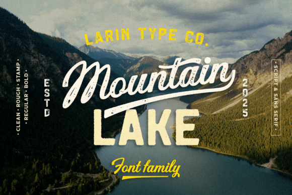 Mountain Lake Font: Building a Polished Digital Brand with Vintage Typography