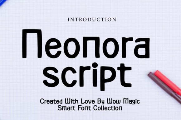 Neonora Script: A Modern Handwritten Font for Digital Design
