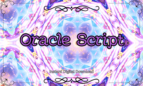 Oracle Script: An Editorial Font for Magical Design