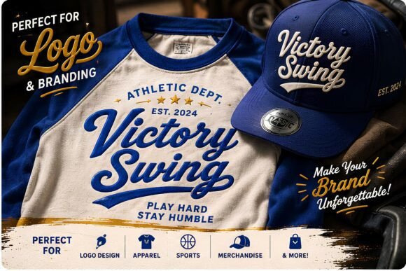 Victory Swing Font: A Bold Script Typeface for Marketers