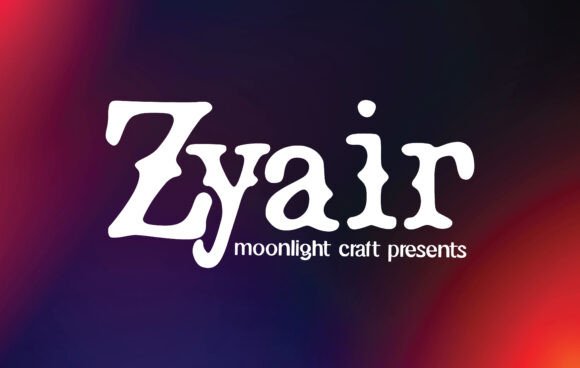 Zyair: A Handwritten Font Built for Modern Brand Stories